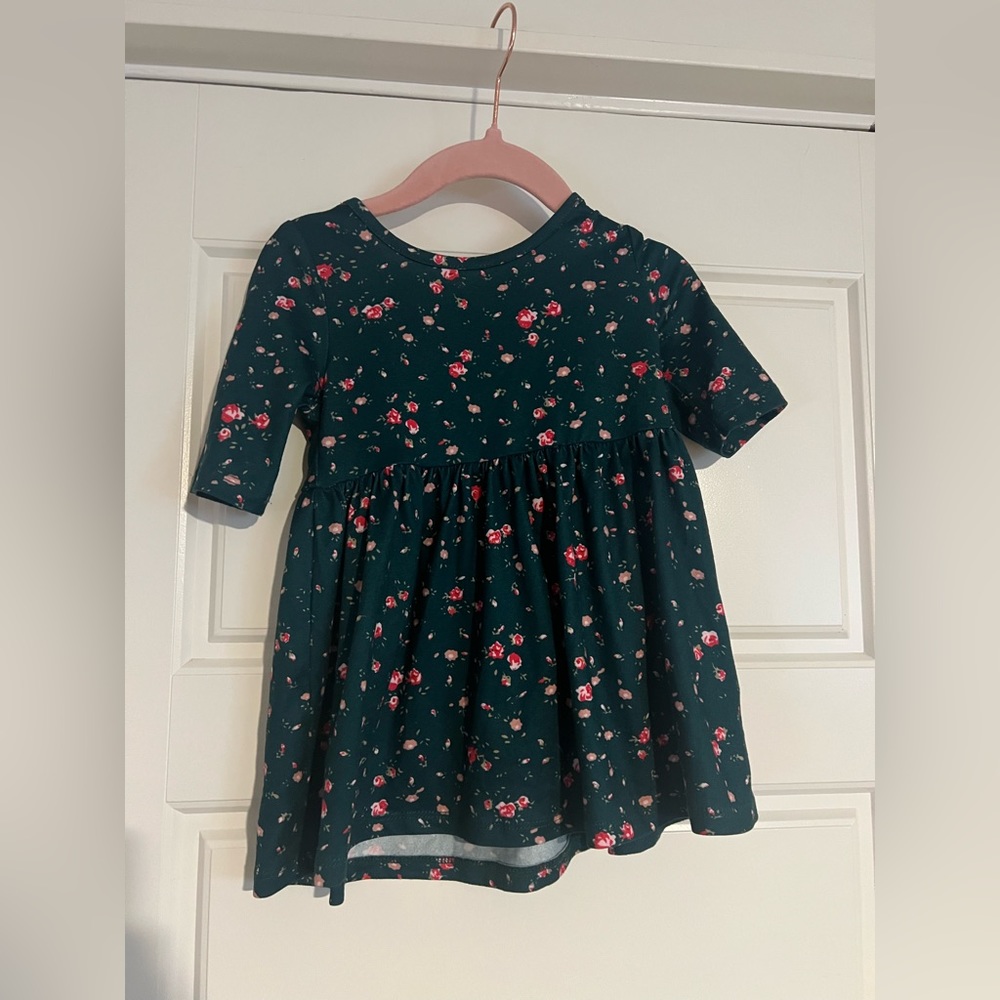 $8 ADD ON Baileys Blossoms Dress Floral 9-12M 6-12M 12-18M Bailey’s Posh Peanut